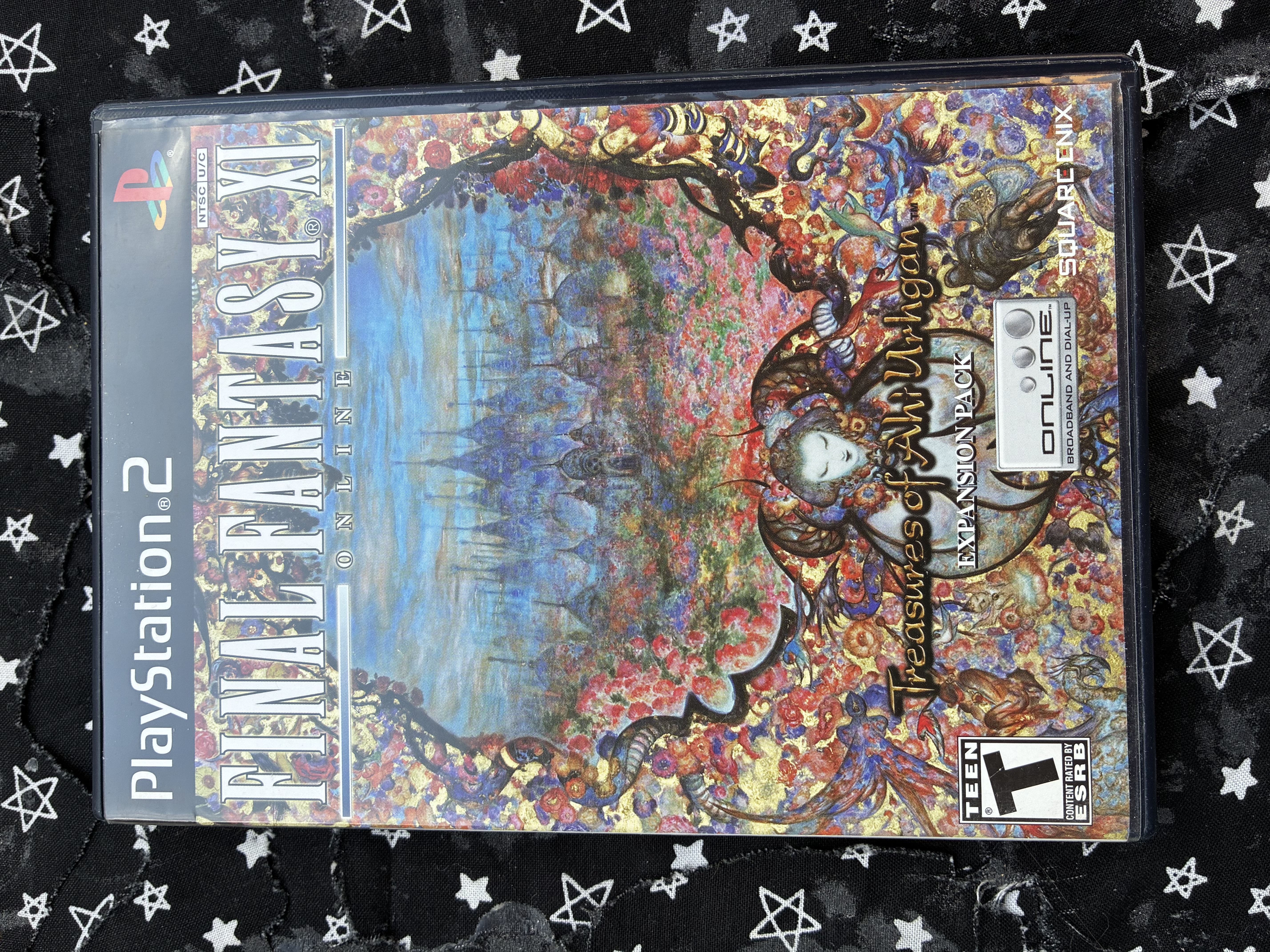 Front of Final fantasy xi treasures of aht urhgan.